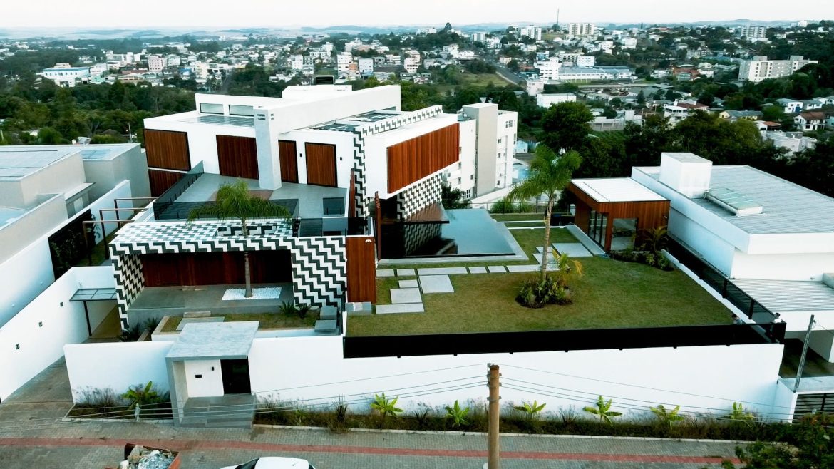 casa em Steel Frame de alto padrão