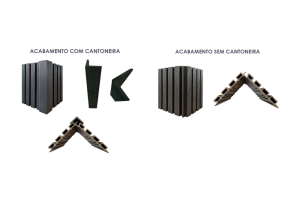 acabamentos painel ripado 