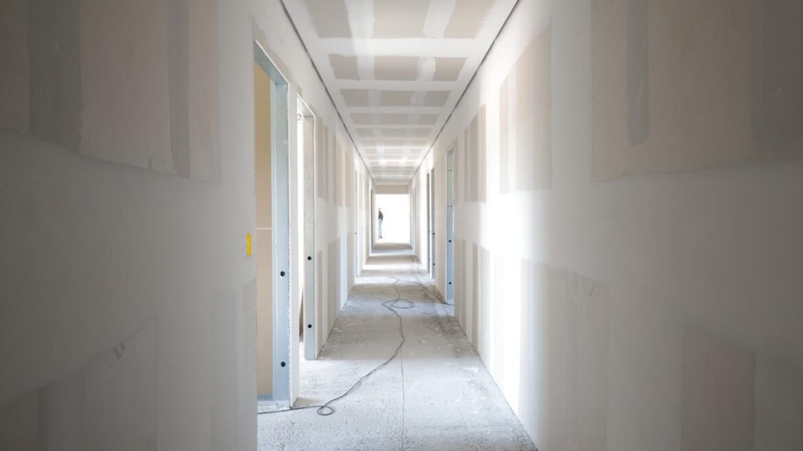 como fazer parede de drywall