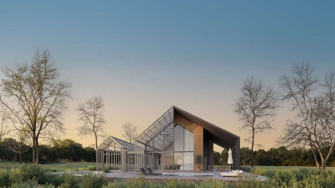 Casa construída em Steel Framing concluída em menor prazo com sistema construtivo a seco