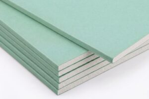 Forro de drywall com chapa resistente à umidade em banheiro